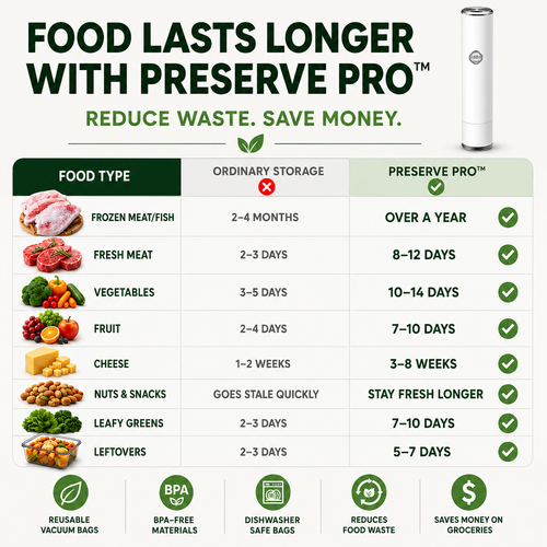 Preserve Pro™ | Compact Vacuum Sealer