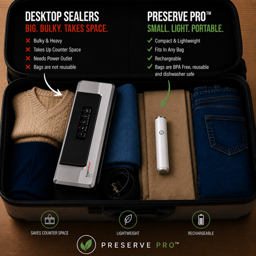 Preserve Pro™ | Compact Vacuum Sealer